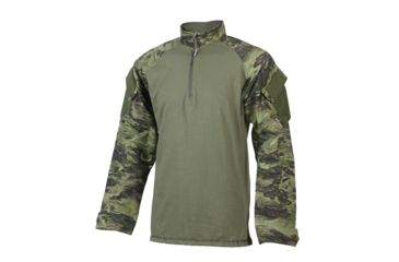Image of TRU-SPEC A-TACS Xtreme BDU 1/4 Zip Combat Shirt - Mens, A-Tacs Fgx, Extra Large ,Long, 1776026