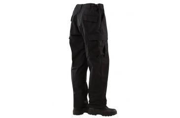 Image of TRU-SPEC BDU Pants, Cotton Ripstop - Men's, Black, Waist 28-30 in, Long, 1523023