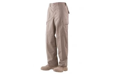 Image of TRU-SPEC BDU Pants, Cotton Ripstop - Men's, Khaki, Waist 36-38 in, Long, 1541025
