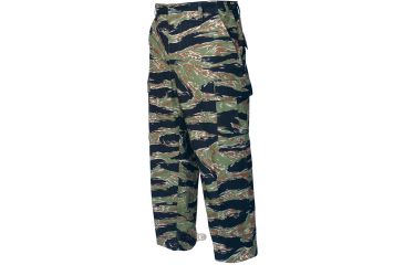 Image of TRU-SPEC BDU Pants, Cotton Ripstop - Men's, Original Vietnam Tiger Stripe, Waist Extra Small, Regular, 1593002