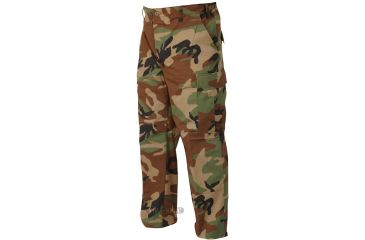 Image of TRU-SPEC BDU Cotton/Nylon Ripstop Pants - Men's, Woodland Camo, Large, Long, 1276025