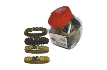 Image of 5IVE STAR GEAR BRACELETS, MILITARY SURVIVAL, JAR