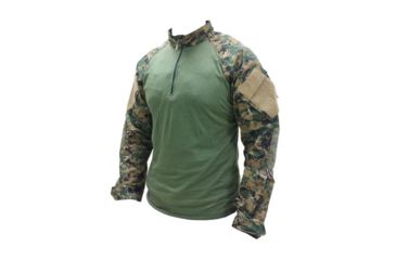 Image of Tru-Spec Combat Tru Xtreme Shirt Woodland Dig. Nyco Rip Stop, 2XLarge, Long 2586027