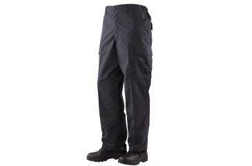 Image of Tru-Spec Gen 1 Police Pants, 65/35 Poly/Co Rip, Black, Small, Short 1995043