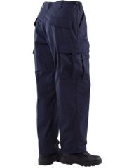 Image of Tru-Spec Gen 1 Police Pants, 65/35 Poly/Co Rip, Navy, Medium, Regular 1996004