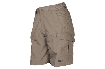 Image of Tru-Spec Men's TRU Simple Tactical Shorts, Polyester/Cotton Rip-Stop w/ Cargo Pockets, Coyote, 38 4279007