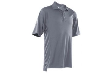 Image of Tru-Spec Mens 24-7 Dri-Release Polo Shirt, Steel Gray, Extra Small, 4069002