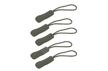 Image of Olive Drab 5S Insert Zipper Pulls Nylon