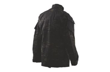 Image of Tru-Spec 1229043: TAC T.R.U.Shirts 50/50 Nylon/Cotton Rip-Stop, MultiCam Black, Small Short