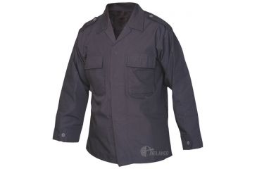 Image of Tru-Spec Tactical Shirt, Basic Navy C/P R/S, Large Reg. 1431005