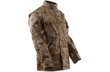 Image of TRU-SPEC 1/4 Zip Tactical Response Shirt - Men's, Small, Short, Multicam Arid, 1325043