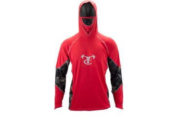 Image of TrueTimber Arrow Wood Pullover - Mens, Cardinal/Viper Urban, Large, 0799-Cardinal/Viper Urban - L