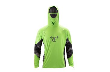 Image of TrueTimber Arrow Wood Pullover - Mens, Green Flash/Viper Urban, Medium, 0800-GF/VU-M