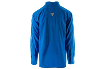 Image of TrueTimber Bakstaye Long Sleeve Shirt - Mens, Strong Blue/Drizzle, Extra Large, 841985136106