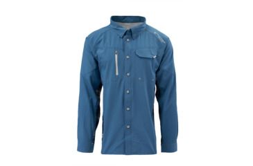 Image of TrueTimber FinalRun Long Sleeve Shirt - Mens, Stellar/Viper Aqua, Medium, 0633-Stellar/Viper Aqua - M