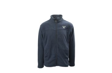 Image of TrueTimber Full-Zip Polar Fleece Jacket w/Logo - Mens, Navy, Medium, 0432-M