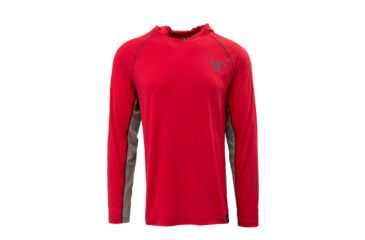 Image of TrueTimber LeMoyne Hoodie - Mens, Cardinal/Drizzle, Medium, 0663-Cardinal/Drizzle - M