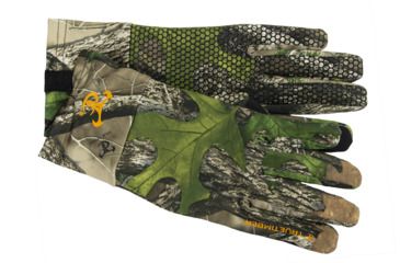 Image of TrueTimber Lightweight Touchscreen Gloves - Mens, HTC Green, Medium, 0350-M