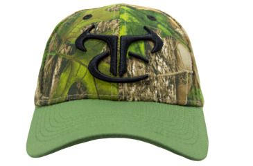 Image of TrueTimber Logo Ball Cap w/ Bill Snap Back, Olive, OSFM, TT01-0783-HTC Green/Olive