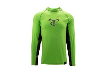 Image of TrueTimber RipWater Long Sleeve Crew - Mens, Green Flash/Viper Urban, Medium, 0795-GF/VU-M