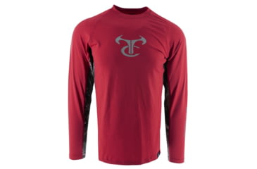 Image of TrueTimber RipWater Long Sleeve Crew - Mens, Red Hot/Viper Urban, 2XL, 841985160682