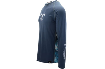 Image of TrueTimber RipWater Long Sleeve Crew - Mens, Steel Blue/Rift, 3XL, 841985167346