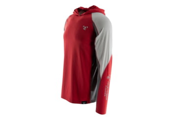 Image of TrueTimber ShellDrop Hoodie - Mens, Red Hot/Cool Grey/Vapor Blue, 3XL, 841985162488
