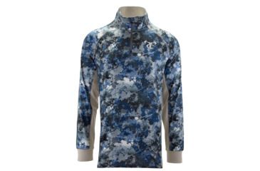 Image of TrueTimber Syspend 1/4 Zip - Mens, Viper Aqua/Drizzle, Medium, 0746-Viper Aqua/Drizzle - M