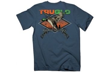Image of TruGlo Shirt Duck Ss Indigo Xxxl - TG999T1Z
