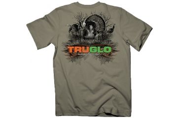Image of TruGlo Shirt Turkey Ss W Grey Xxxl - TG999T3Z