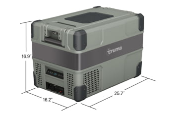 Image of Truma Cooler C36 Single Zone Portable Fridge/Freezer, Earth Green, 36 liter, 45005-02