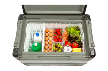Image of Truma Cooler C69 Dual Zone Portable Fridge/Freezer, Earth Green, 69 liter, 45105-01