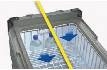 Image of Truma Cooler C69 Dual Zone Portable Fridge/Freezer, Earth Green, 69 liter, 45105-01