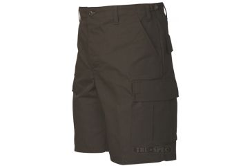 Image of Tru-Spec Tru Shorts Black Poly/Cotton Rip Stop, Xl 4280006