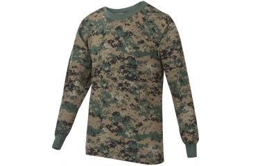 Image of Tru-Spec Tru T Shirt W/P Digital Long Sleeve, M 4382004