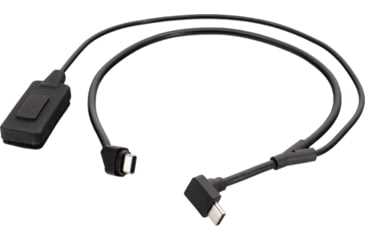 Image of TRYBE Optics DiMA1000 Rangefinder &amp; L.E.O. Smart Rifle Scope Remote Switch &amp; Internal Display USB-C Cable, Black, TROLRFIDC