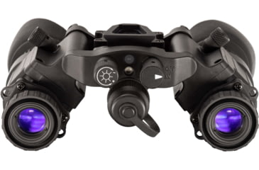 Image of TRYBE Optics NVG-50 Dual 1x White Phosphor Tube Night Vision Goggle, Gen 3, Black, NVG50W