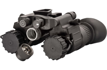 Image of TRYBE Optics NVG-50 Dual 1x White Phosphor Tube Night Vision Goggle, Gen 3, Black, NVG50W