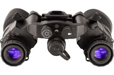 Image of TRYBE Optics NVG-50 Dual 1x19mm White Phosphor Tube Night Vision Goggle, Gen 3, Min 1600+ FOM, 64-72 lp/mm, Black, TRYBENVG50W