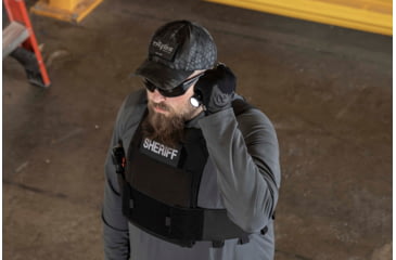Image of TRYBE Tactical Covert Plate Carrier, Black, CPC-BL