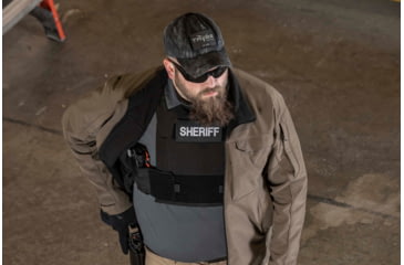 Image of TRYBE Tactical Covert Plate Carrier, Black, CPC-BL