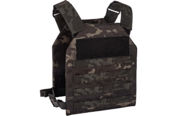 Image of TRYBE Tactical Covert Plate Carrier, Multi-Cam Black, CVPC-MCB