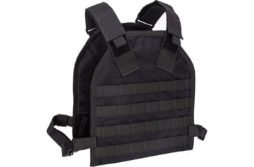 Image of TRYBE Tactical Laser-Cut Plate Carrier, Black, LSRPC-BK