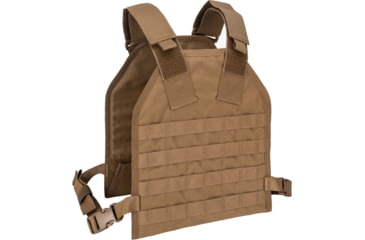 Image of TRYBE Tactical Laser-Cut Plate Carrier, Coyote Tan, LSRPC-CT