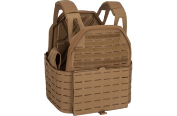 Image of TRYBE Tactical Low-Profile Plate Carrier, Coyote Tan, LPFPC-CT