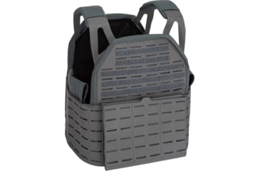 Image of TRYBE Tactical Low-Profile Plate Carrier, Grey, LPFPC-GRY