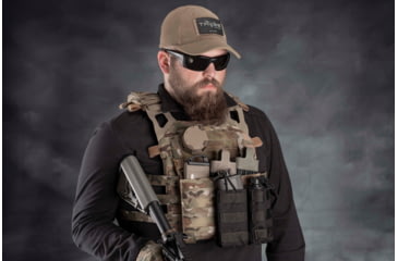 Image of TRYBE Tactical Low-Profile Plate Carrier, Multicam, LPPC-MC