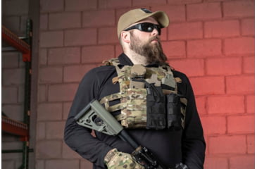 Image of TRYBE Tactical Low-Profile Plate Carrier, Multicam, LPPC-MC