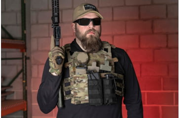 Image of TRYBE Tactical Low-Profile Plate Carrier, Multicam, LPPC-MC
