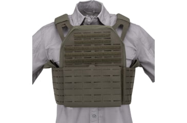 Image of TRYBE Tactical Low-Profile Plate Carrier, Ranger Green, LPFPC-RG